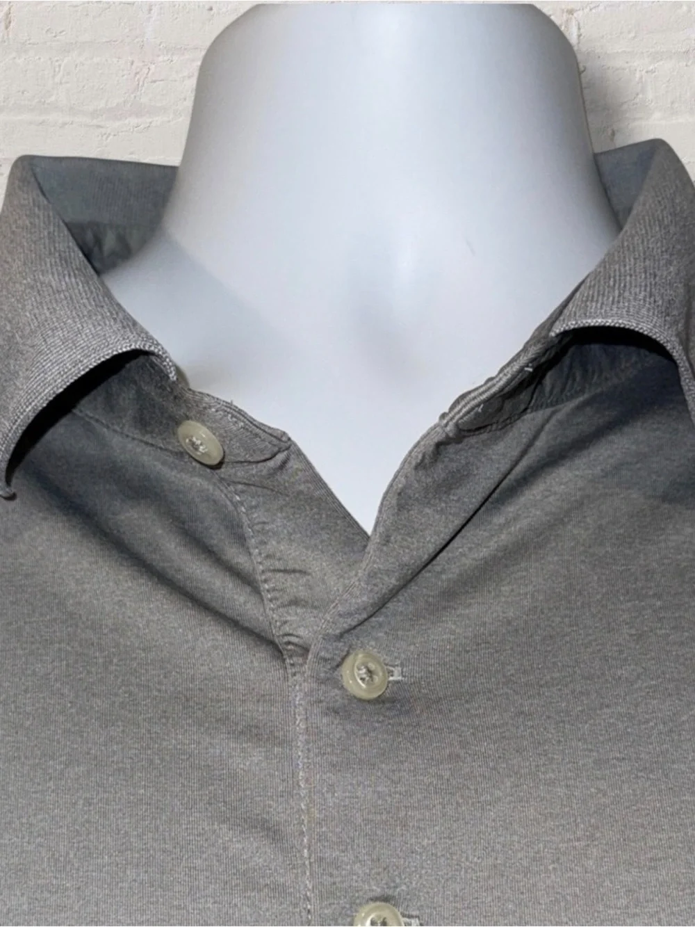 Ralph Lauren Performance Polo Shirt 2XB Gray Stretch Big & Tall
